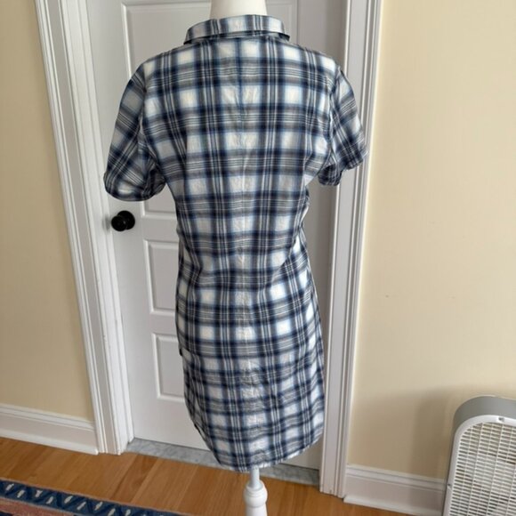 Lucky Brand Button Down Plaid Dress - Picture 7 of 9